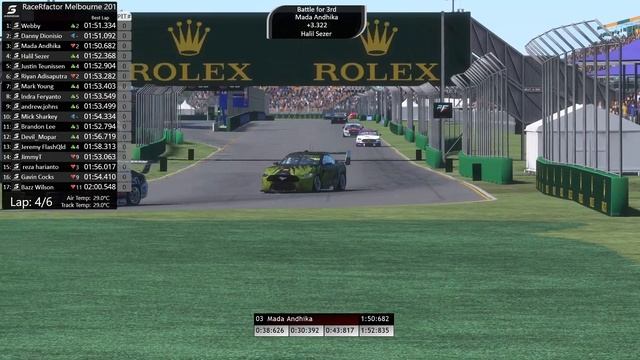 rFactor 2 FVR v8 Supercars 2019 mod Melbourne Race 1 auto TV cam 11 04 2020 смотреть онлайн