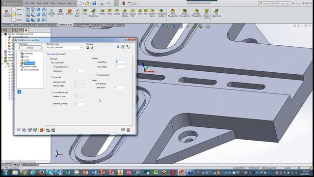 SolidCAM University: SC 2015 - Using Templates, iMachining 3D, HSM, Toolbox (H) смотреть онлайн