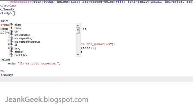 Clase-4 PHP MySQL Dreamweaver (Parte 3/3) смотреть онлайн
