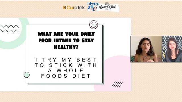 CuroTek Quick-chat Session: #HealthyAtHome смотреть онлайн
