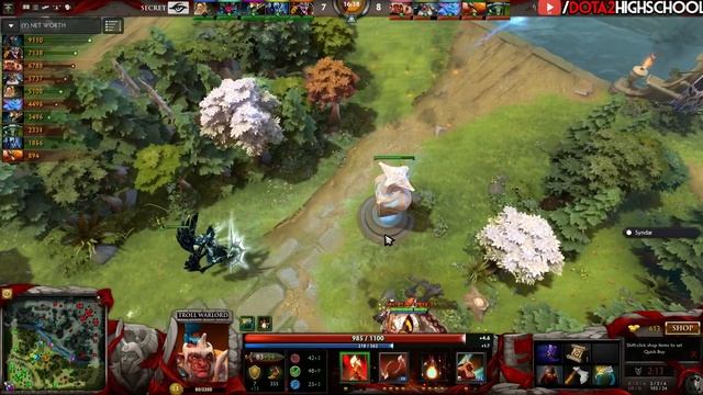TEAM SECRET vs Danish Bears - Europe TI6 Open Qualifier Finals Dota 2 - Game 1 смотреть онлайн