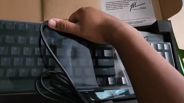 Razer Black Widow V3 (yellow switch) Typing Sample смотреть онлайн