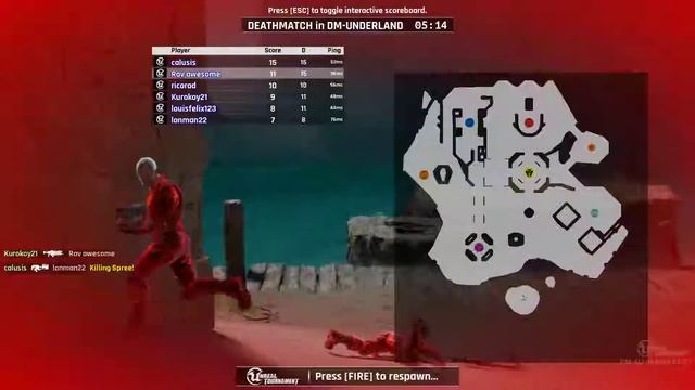 UNREAL TOURNAMENT смотреть онлайн