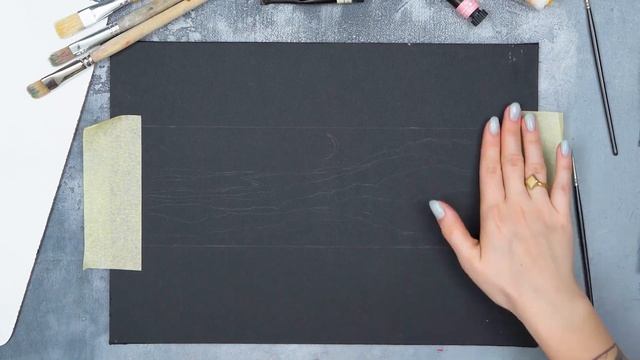 How to Paint Mountains With Metallic Gouache (12 Steps) смотреть онлайн