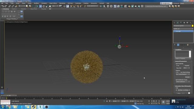 Hair & Fur in 3ds Max 2020 смотреть онлайн