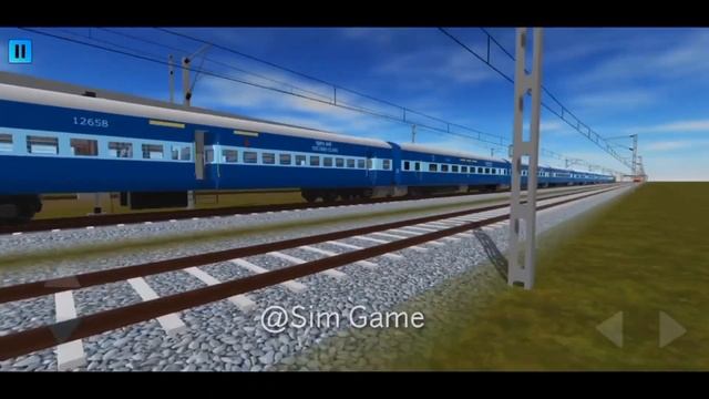 Indian Train Crossing 3d New Update 2023 | Vande Bharat Train | EMU & DMU | SB2K Games | Sim Game