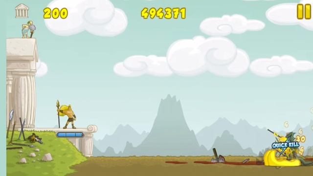 Прохождение Clash Of The Olympians Ахилес (огонь)