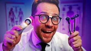 АСМР Безумный Доктор Снова Поймал Тебя | Проверка Здоровья и Рефлексов