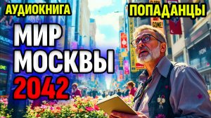 АУДИОКНИГА ПОПАДАНЦЫ: МИР МОСКВЫ 2042  #аудиокнига #попаданцы
