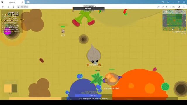 стрим с другом мопио mope.io апаем 10 м заходи смотреть онлайн