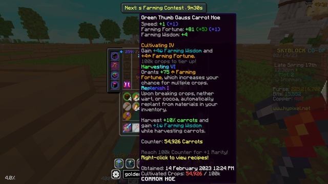 Road to MAXING the Garden... (Hypixel Skyblock Ironman) Ep.429 смотреть онлайн
