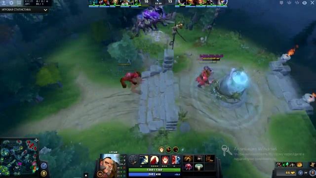 Ликан пушер! КАК ТАЩИТЬ НА ЛИКАНЕ! Сборка для поднятия ммр смотреть онлайн