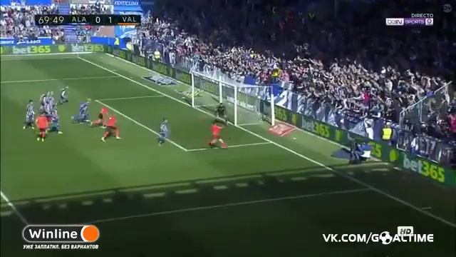 Carlos Soler Goal HD - Alaves 0-1 Valencia - La Liga - 25/02/2017 смотреть онлайн