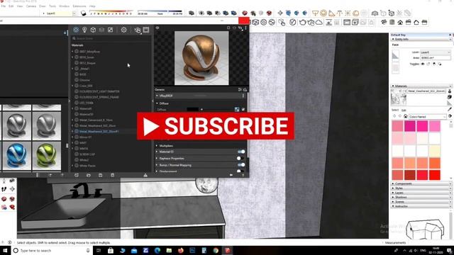 sketchup vray tutorial Bathroom смотреть онлайн