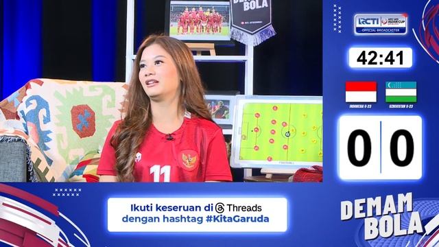 LIVE REACTION | UZBEKISTAN VS INDONESIA - AFC U23 ASIAN CUP 2024 | DEMAM BOLA смотреть онлайн