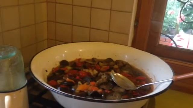 Баклажаны и перцы в медовом соусе на зиму смотреть онлайн