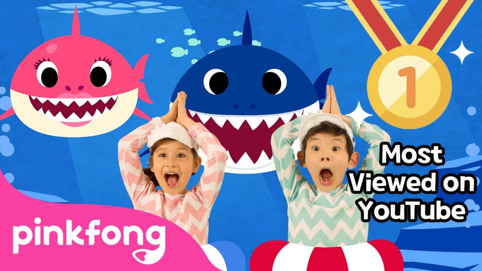 Baby Shark Dance #babyshark Most Viewed Video Animal Songs PINKFONG Songs for Children смотреть онлайн