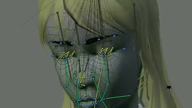 Face anime with Bones@Blender смотреть онлайн