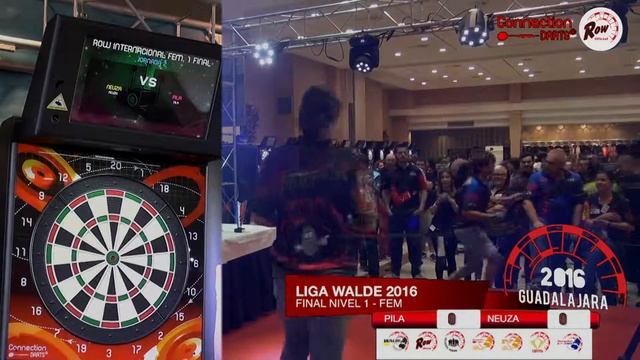 ROW - FINAL - NIVEL 1 - FEM - INTERNACIONAL CONNECTION DARTS 2016 смотреть онлайн