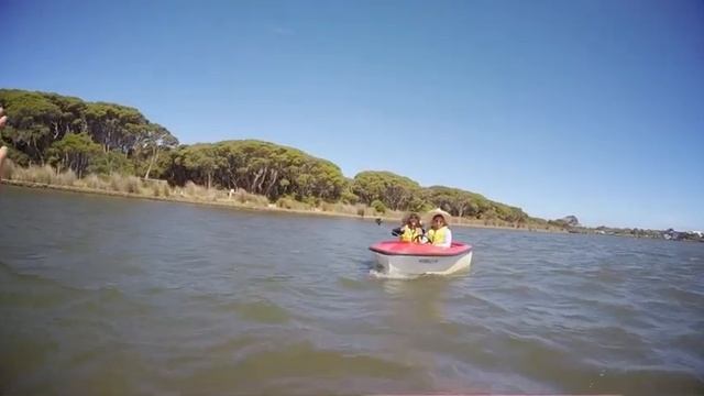 Me and My Girl x mini boat at Anglesea Surf Beach 2015 смотреть онлайн