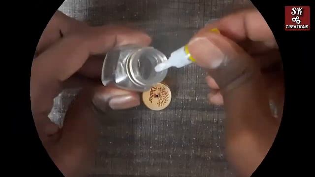 how to make sand clock ⌛| using two small bottles | sk | смотреть онлайн