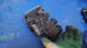 Шипит в сброс модуля регулировки давления Knorr-Bremse. MAN TGX