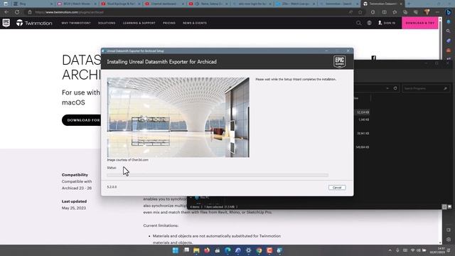 Installing Twinmotion 2023 Directlink For ArchiCAD | Twinmotion Datasmith For ArchiCAD #twinmotion
