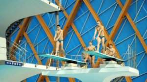 Прыжки на батуте, прыжки в воду. V Спартакиада молодежи России 2021 года