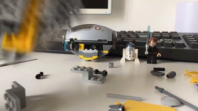 Lego Star Wars Anakin’s Jedi Interceptor смотреть онлайн