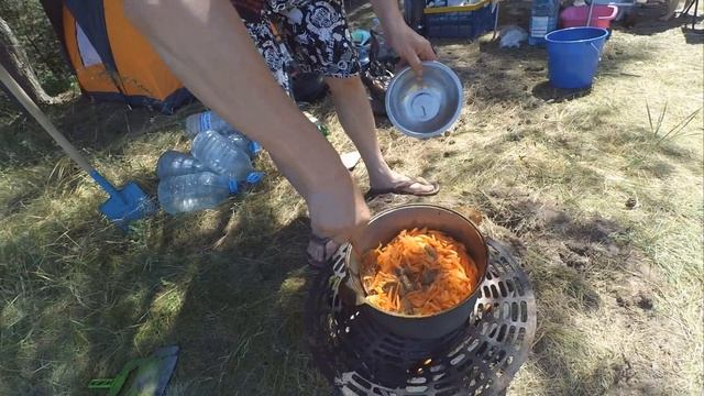Плов на костре смотреть онлайн
