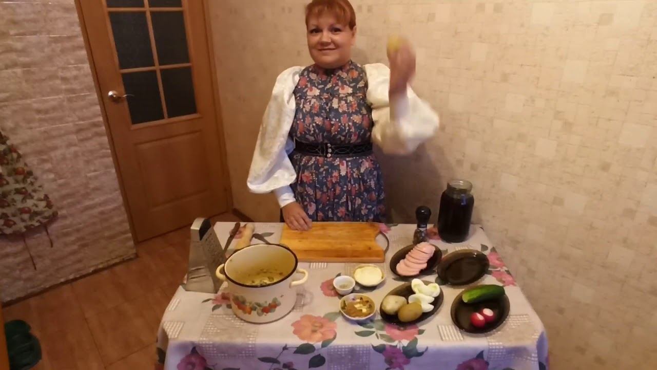 Окрошка. Мастер-класс по любимому рецепту смотреть онлайн