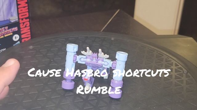 Transformers Studio Series Decepticon Rumble (Blue): Quick Review смотреть онлайн