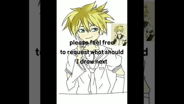 Len Kagamine - SpeedPaint (IbisPaintX) смотреть онлайн