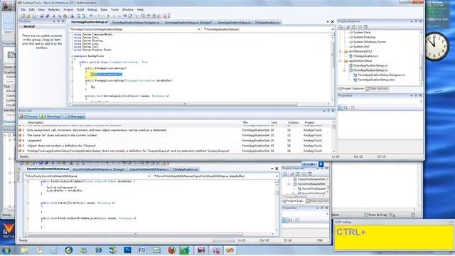 Revit 2012 SDK tutorial - Set up Application Macro 02 - User Interface смотреть онлайн
