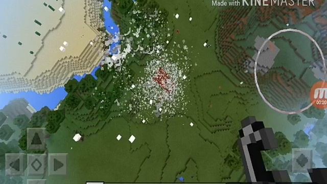 Что будет если взорвать 20 штук динамита в Minecraft PE 0.15.4 смотреть онлайн