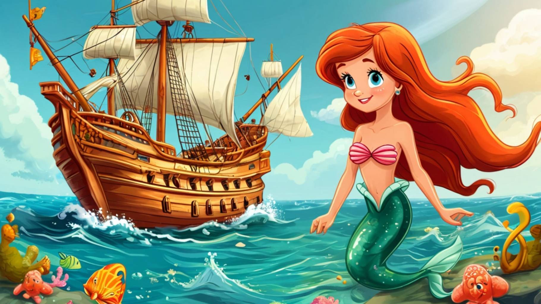 СКАЗКИ ДЛЯ ДЕТЕЙ ПРО РУСАЛОЧКУ. Я СКАЗКА. ДЕТСКАЯ СКАЗКА. СКАЗКИ ДЕТЯМ. СПОКОЙНОЙ НОЧИ, МАЛЫШИ