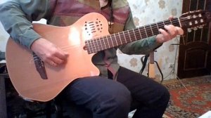 Прощание славянки (старинный марш) на гитаре