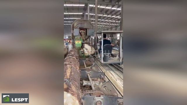 Вертикальная широколенточная пилорама QWS