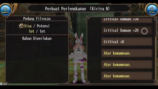 [Fillstats] Atk12%str10%cd3%cd+22cr+26 (weapon) - Toram online смотреть онлайн