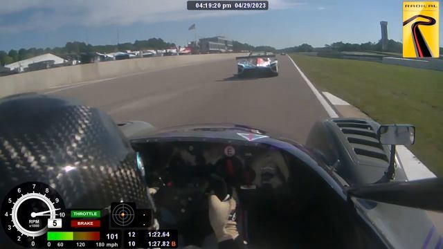 Radical Cup Barber Race 2 2023 Nicholas Pearson Car #418 смотреть онлайн