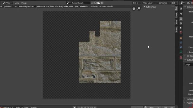 Realistic Brick Stone Wall - 3D Timelapse in Blender смотреть онлайн