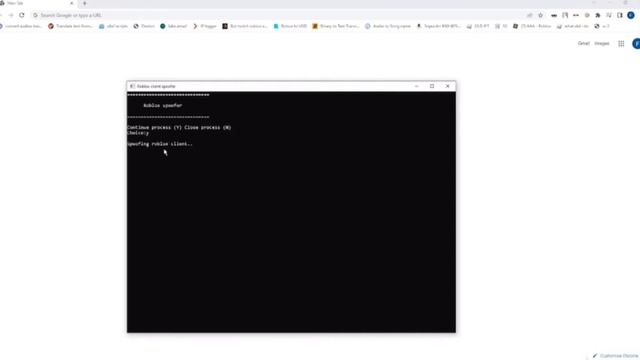 Roblox client spoofer смотреть онлайн