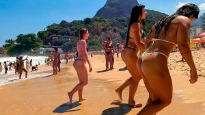 Красивые Девушки Голы На Пляже В Бикини Летний Вайб Бразилия Рио Де Жанейро