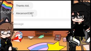 реакция персонажей из Страхи толстого дома🤰 на Valera Ghosther //karma🥴//