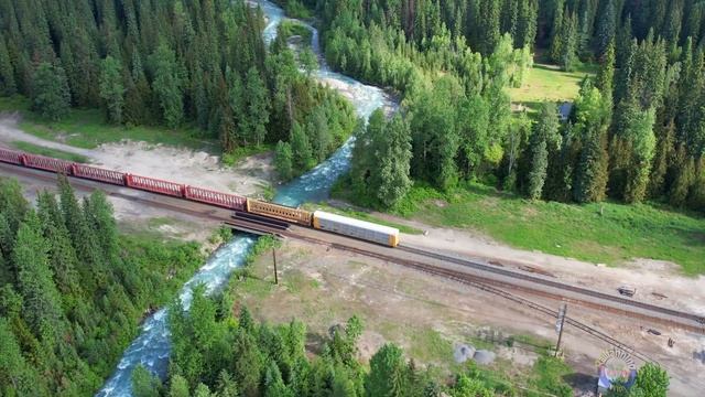 CPKC Albert Canyon and tunnel Part 8 смотреть онлайн