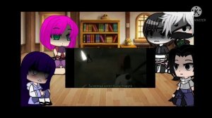 реакция команды номер 7 на рэп про наруто (+хината) 💕