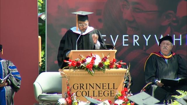 Honorary Doctorate Recipient Alvin Irby '07 Speaks to Grinnell's Class of 2024 at Commencement смотреть онлайн