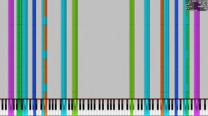 [Black MIDI] Noise Challenge：The Medley Of MIDI Art II by ooo 000 (10,659,390 Notes)