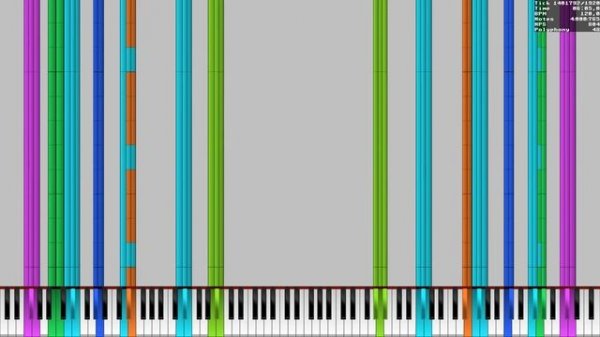 [Black MIDI] Noise Challenge：The Medley Of MIDI Art II by ooo 000 (10,659,390 Notes)