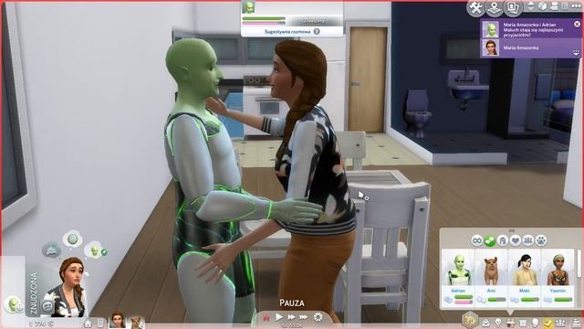 MIESZKANIE RAZEM!? The Sims 4 challenge Amazonek odc. 19 смотреть онлайн
